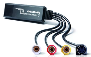 AVerMedia C039 DVD EZMaker 7 Urządzenie do przechwytywania wideo USB 2.0 - Fabrycznie nowe w pudełku - Zdjęcie 1 z 5