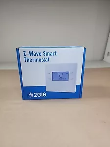 2gig Z-Wave 700 Smart Programmable Thermostat 2GIG-STZ-1 New Sealed - Picture 1 of 8