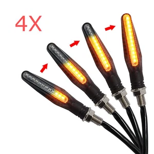 Luz indicadora de giro LED ámbar para motocicleta Honda XR650L 2019 2018 4 piezas - Imagen 1 de 10