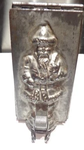 Antique Eppelsheimer Santa Mold/ Double-sided 7" tall - Picture 1 of 10