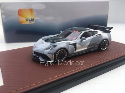 GLM 1/43 Chevrolet Corvette Darwinpro Blacksails Widebody  2016 Silver GLM200001 - Immagine 1 di 4