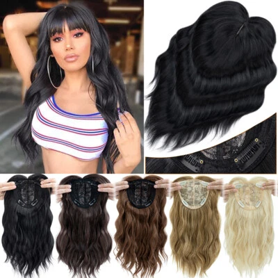 100%全头真实如人类发饰天然发夹加长发夹 — 第 1/4 张图片