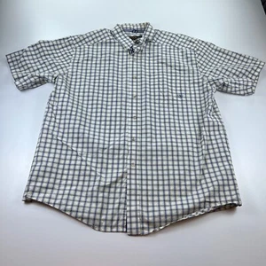 Ariat Pro Series Button Down Shirt Mens Extra Large XL Plaid Western - Picture 1 of 8