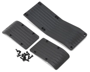RPM R/C 80772 3-Piece Skid Plate Black: T-Maxx 3.3 E-Maxx 3905 - Picture 1 of 2