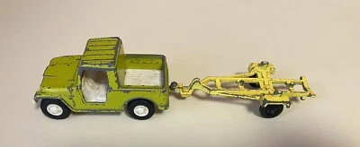 Jeep y remolque de juguete Tootsietoy de colección 1969 Foto 1 de 4