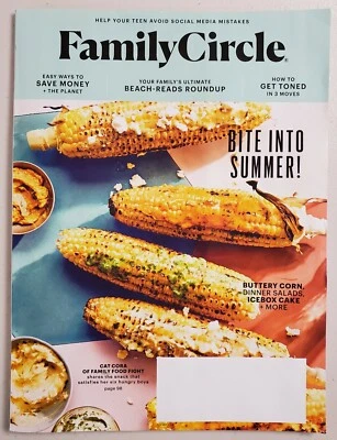 Family Circle Magazine August 2019 Bite Into Summer Food Ideas Beach-Reads - Image 1 of 3