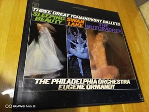 Three Great Tchaikovsky Ballets Sleeping Beauty Swan Lake Nutcracker Ormandy 3LP - Picture 1 of 3