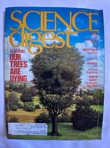 1984 September Science Digest Magazine Acid Rain Is Killing Our Trees (MH590) - Bild 1 von 3