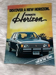 1979 Plymouth Horizon Verkaufsprospekt  - Bild 1 von 3