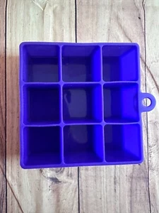 Art & Cook 4 & 9 Cube Silicone Ice Tray, Various Colors (NIP) - Picture 1 of 6