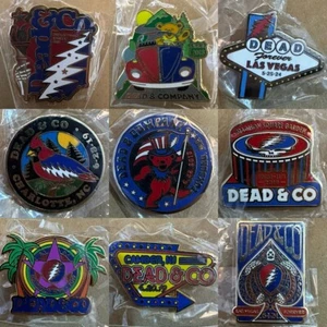 Pin Dead And Company Tour Oficial Nuevo Pin, EN/O/LAS VEGAS/NC/NJ, etc. Pick No. - Imagen 1 de 8
