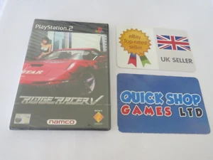 PS2 Ridge Racer V, Reino Unido Pal, nuevo sellado - Imagen 1 de 8