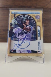 2021 Topps Gypsy Queen #GQA-LD Lewin Diaz Rookie Auto RC Marlins - Picture 1 of 2