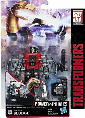 Transformers Power of the Primes ~ SLUDGE (DINOBOT) ~ Deluxe Original Hasbro - Image 1 of 3