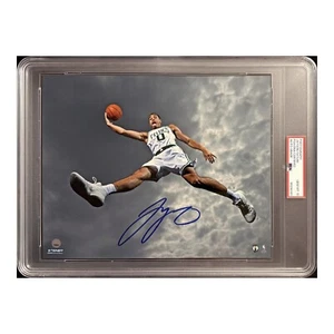 Jayson Tatum Signed 8x10 Rookie Photo PSA GEM MT 10 Auto Steiner COA - Picture 1 of 3