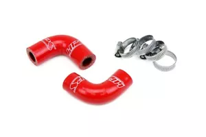 HPS Red 3-ply Enhanced Silicone Oil Cooler Coolant Hose Kit 57-2068-RED - Imagen 1 de 4