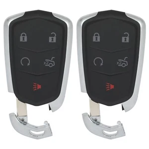 2X for Cadillac ATS 2015-2019 Keyless Entry Remote Control Key Fob - Picture 1 of 8