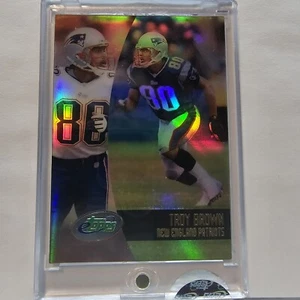 2002 etopps #39 Troy Brown New England Patriots Factory sealed holder - Picture 1 of 2