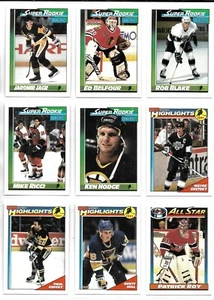 Rob Blake Los Angeles Kings 1991-92 O-Pee-Chee Hockey Super Rookie #6 - Picture 1 of 1