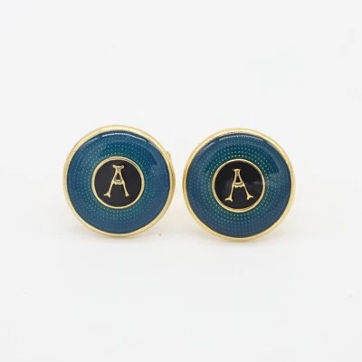 Personalized Name Cufflinks | Sterling Silver Initials Cufflinks Christmas Gift - Image 1 of 4