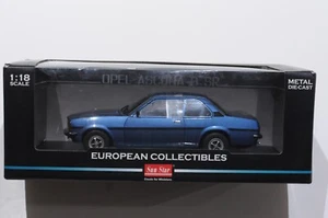 SUN STAR COLLEZIONISMO EUROPEO 1975 OPEL ASCONA B SR BLU ZAFFIRO METALLIS SCALA 1 - Foto 1 di 6
