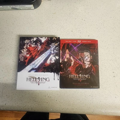 Hellsing Ultimate Volumes 1-10 Complete Series Blu-ray/DVD with chipboard box - Image 1 of 4