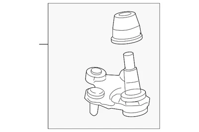 Genuine Acura Lower Ball Joint 51220-TS9-A01 Foto 1 de 2