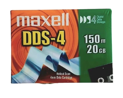 Teilen MAXELL DDS-4 Digital Data Cartridge DDS-4 150m Digitale Datenkassette - Bild 1 von 3