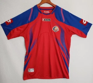 COSTA RICA 2008 2010 MENS ADULT HOME FOOTBALL SHIRT LOTTO SMALL S - Picture 1 of 11