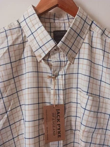 Camisa Jack Pyke Para Hombres Countryman Manga Larga XXLarge Cuadros Nueva Con Etiquetas - Imagen 1 de 19