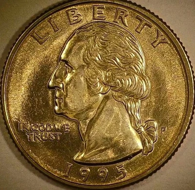 🔥 BRILLIANTLY UNCIRCULATED 1995-P WASHINGTON QUARTER DDO W/ DDR VARIETY - Image 1 of 4