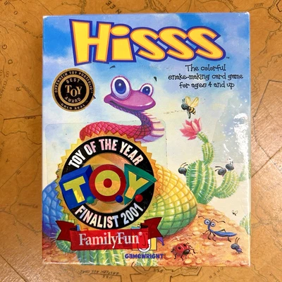 Vintage Hisss Snake Making Colorful Tile Game Gamewright 2003 Kids Children's - Image 1 of 4
