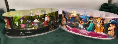 NIDB Old Stock Disney Store Nightmare Before Christmas & Aladdin Figurine Sets - Image 1 of 4