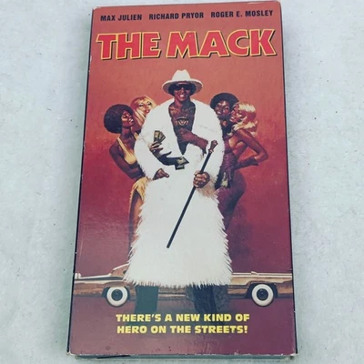 The Mack (1973 VHS) Richard Pryor Max Julien 70s Cops Versus Pimps Crime Drama - Imagem 1 de 4