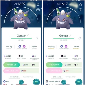 ✨ Shiny Gengar Halloween Tricks & Treats ✨  P T C -20k stardust - Description - Picture 1 of 1