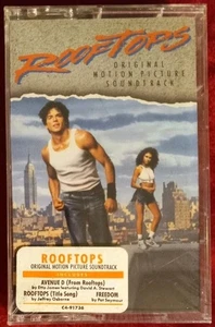 ROOFTOPS (Cassette 1989) Original Motion Picture Soundtrack SEALED Crack In Case - Picture 1 of 7
