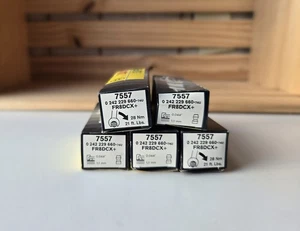 Set of 5 Bosch Super Spark Plugs Copper Core #7557 / FR8DCX+ - Picture 1 of 2