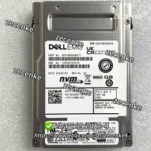 960GB SSD NVME U2 PCIE 4.0 KGD7XRUG96G DP/N 8082N DELL EMC Solid State Dive - Picture 1 of 3