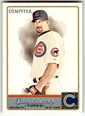 2011 Topps Allen & Ginter #122 Ryan Dempster Chicago Cubs Baseball - Image 1 of 2