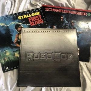 Robocop Criterion 2 Discs / Rambo - Terminator 2 - Laserdisc Lot - Picture 1 of 4