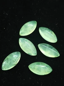Natural Prehanite Marquise Cabochon 5x10mm to 12x24mm Gemstone - Picture 1 of 2