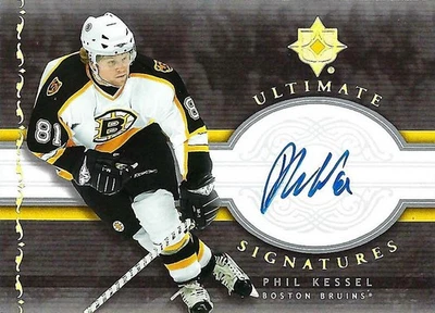 PHIL KESSEL 2006-07 UD Ultimate Collection Auto Autograph Boston Bruins - Image 1 of 2