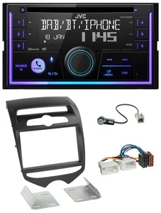 JVC MP3 USB 2DIN DAB Bluetooth CD Autoradio für Hyundai ix20 ab 2010 man. Klima - Bild 1 von 8
