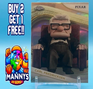 Carl Fredricksen 2025 Disney Topps Chrome Refractor Karte - #173 Movie UP - Bild 1 von 2