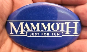 Pinback Mammoth Just For Fun de 3" - Imagen 1 de 2