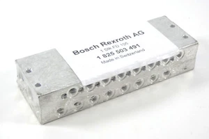Bosch Rexroth Anschlussplatte 1825503491 | 1 825 503 491 - Picture 1 of 6