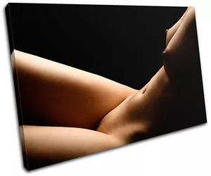 Sexy Female NUDES Erotic SINGLE CANVAS WALL ART Picture Print VA - Picture 1 of 1