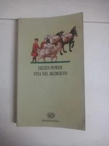 Vita IN Medioevo Of Eileen Power Elefteria Morosini Einaudi Scuola - Picture 1 of 6