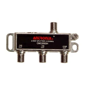 Divisor de TV por cable de 3 vías de alto rendimiento Antronix CMC2003H-A OTA coaxial 5-1002M - Imagen 1 de 5