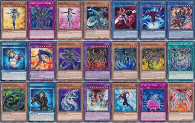 CYBER DRAGON 25 All Different, *Unique Collectors* Core Deck: Check List YUGIOH - Image 1 of 4